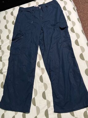 Navy Cargo Pants